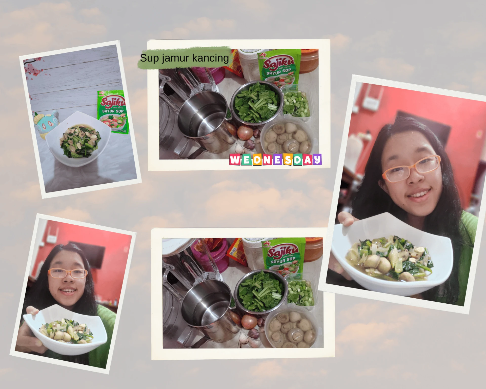 cerita saat masak sup jamur #7haridapurbijak