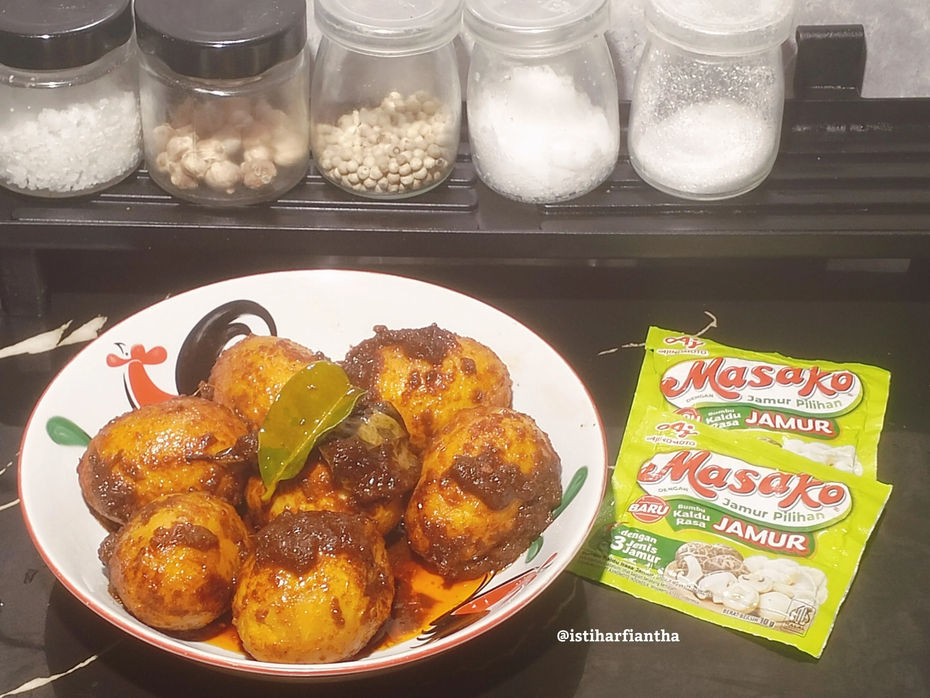 Telur masak kecap