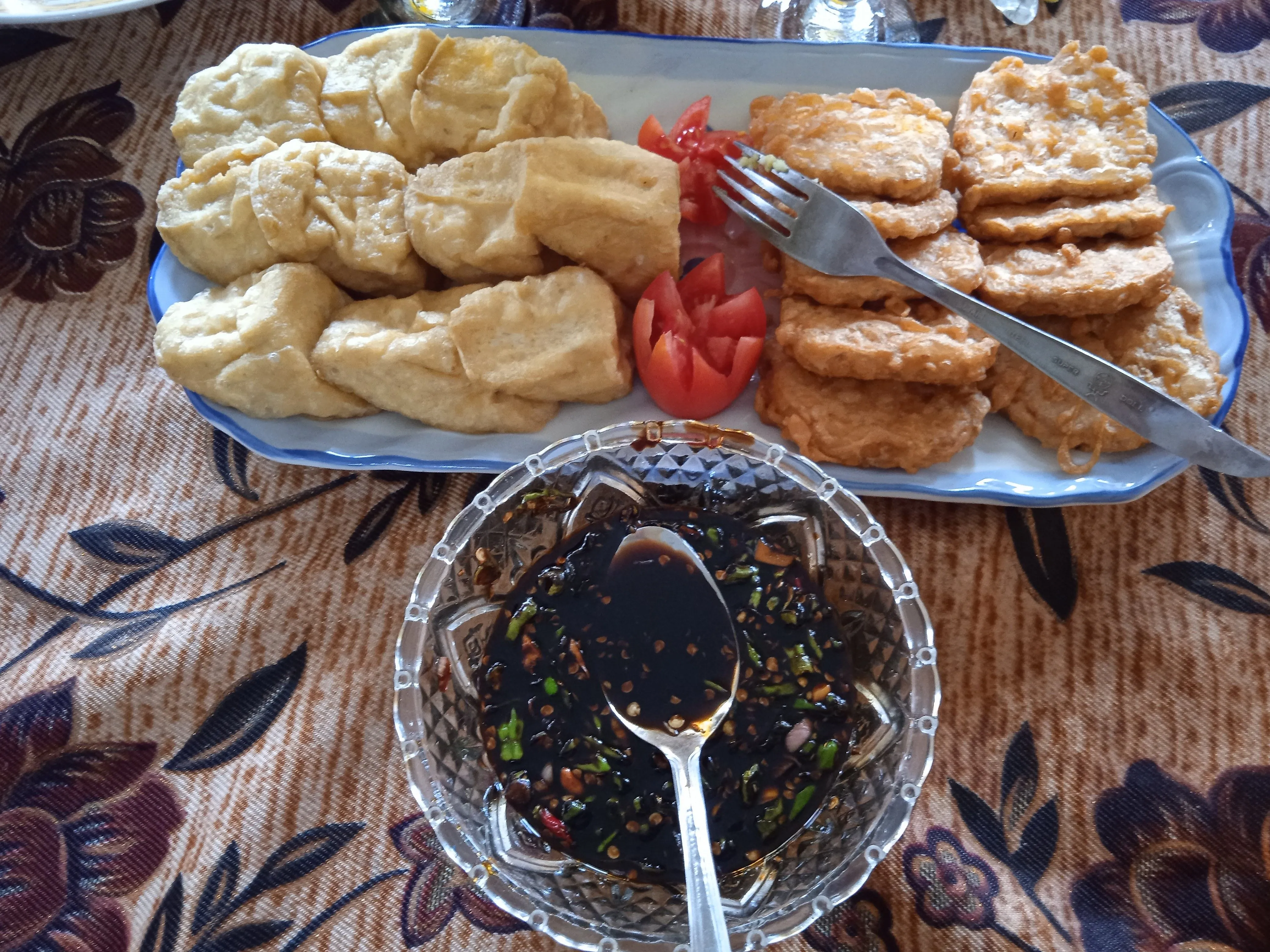 Tempe tahu goreng