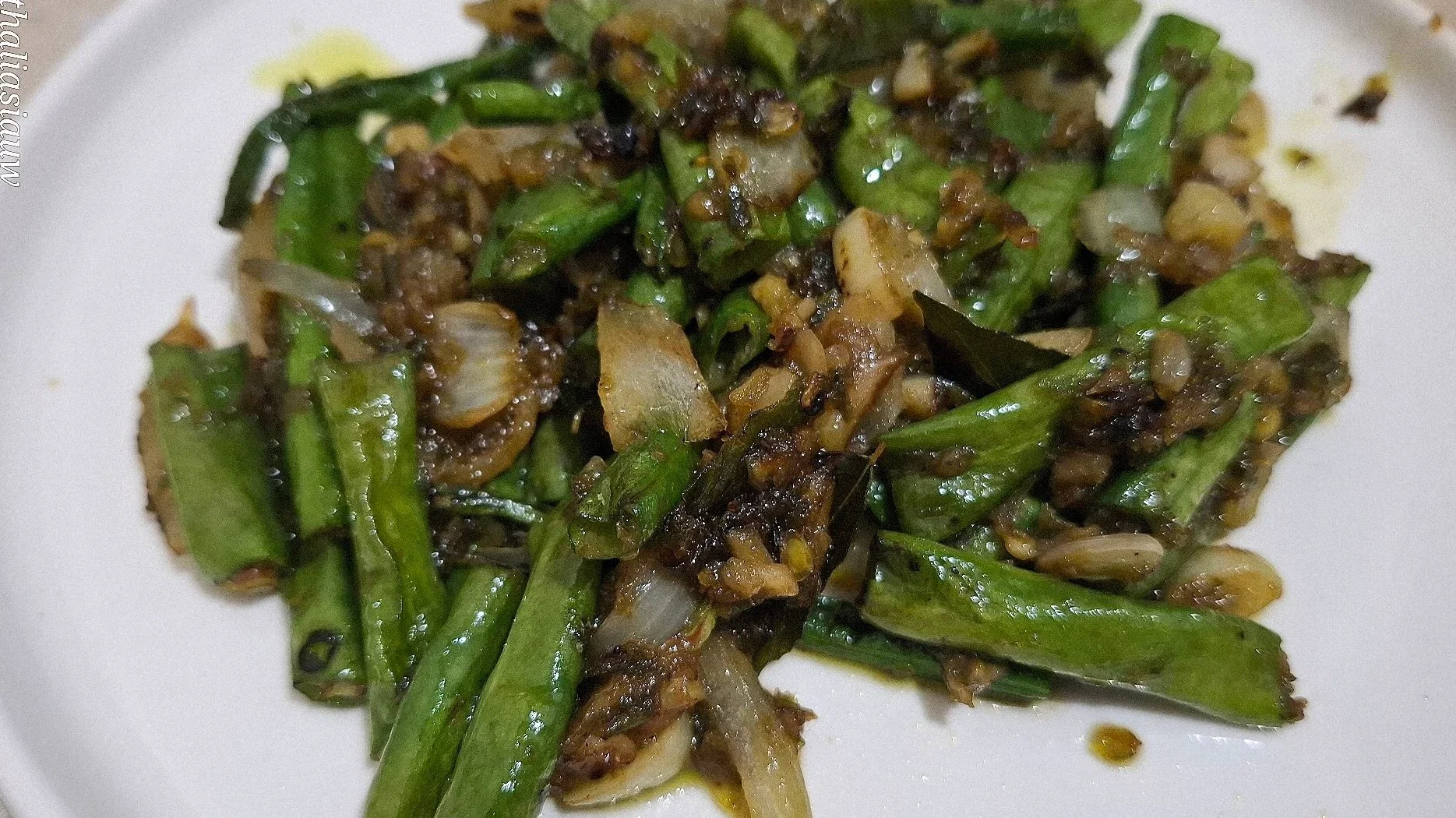 Kacang Panjang Cabe Ijo Daun Kari💚