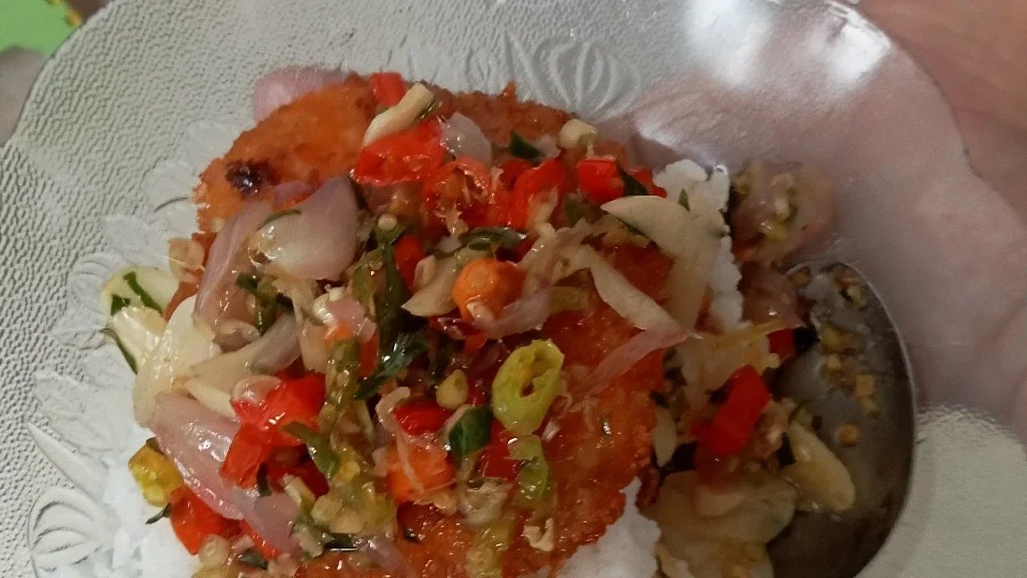 katsu sambal matah