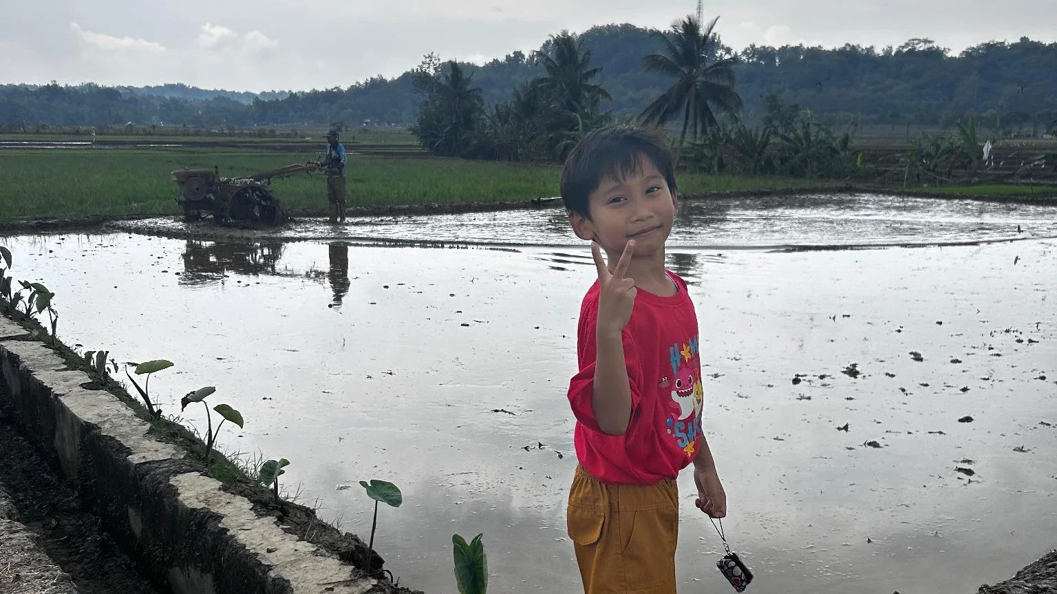 Ke sawah #KegiatanFavorit