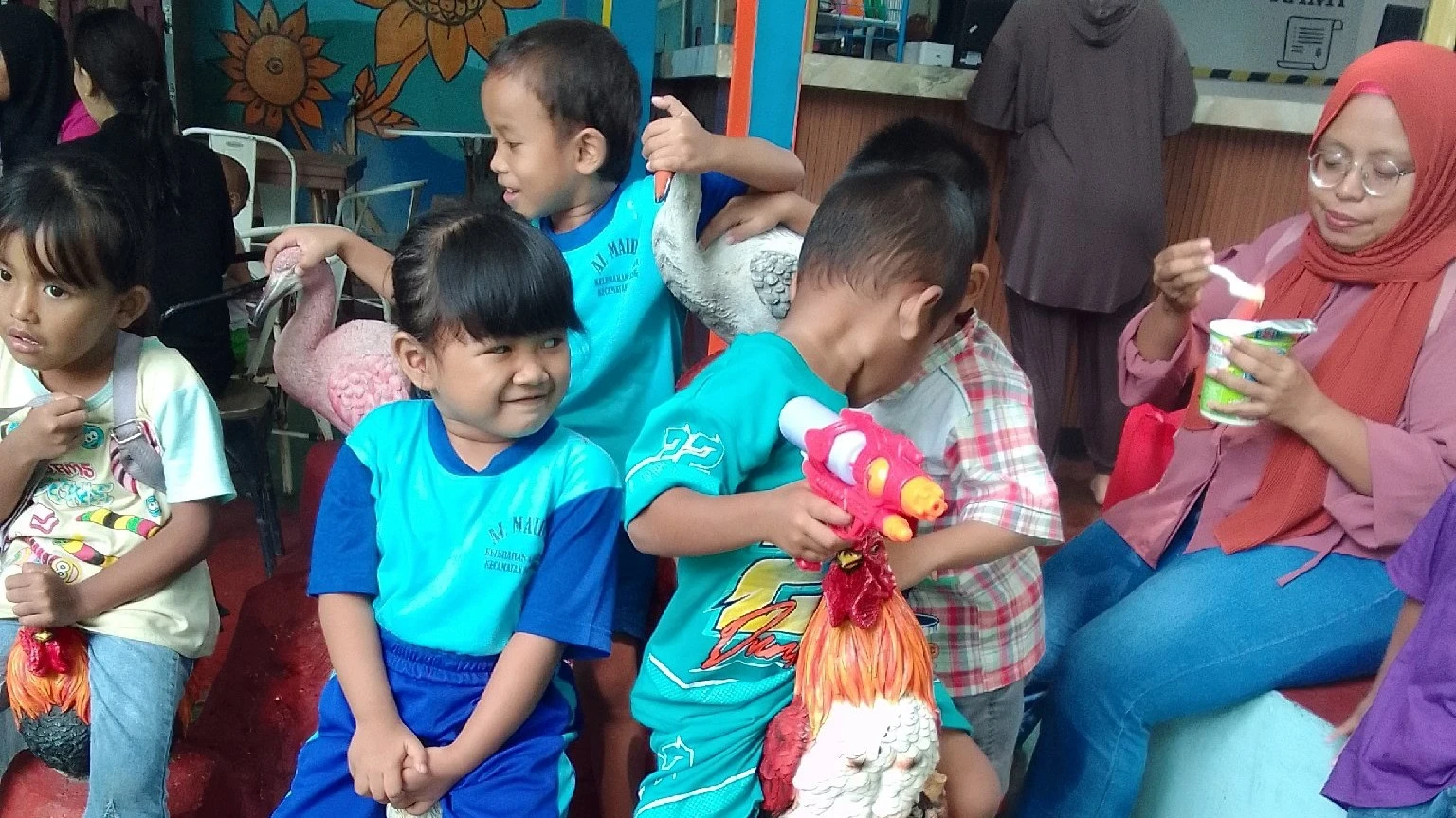 kegiatan olah raga anak
