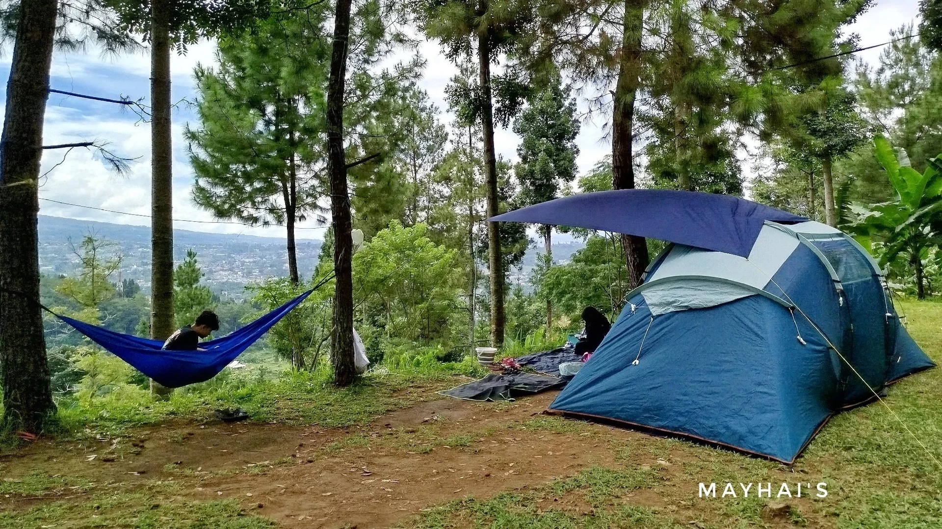 #kegiatanfavorit Kemping Ceria di Everest Valley Puncak