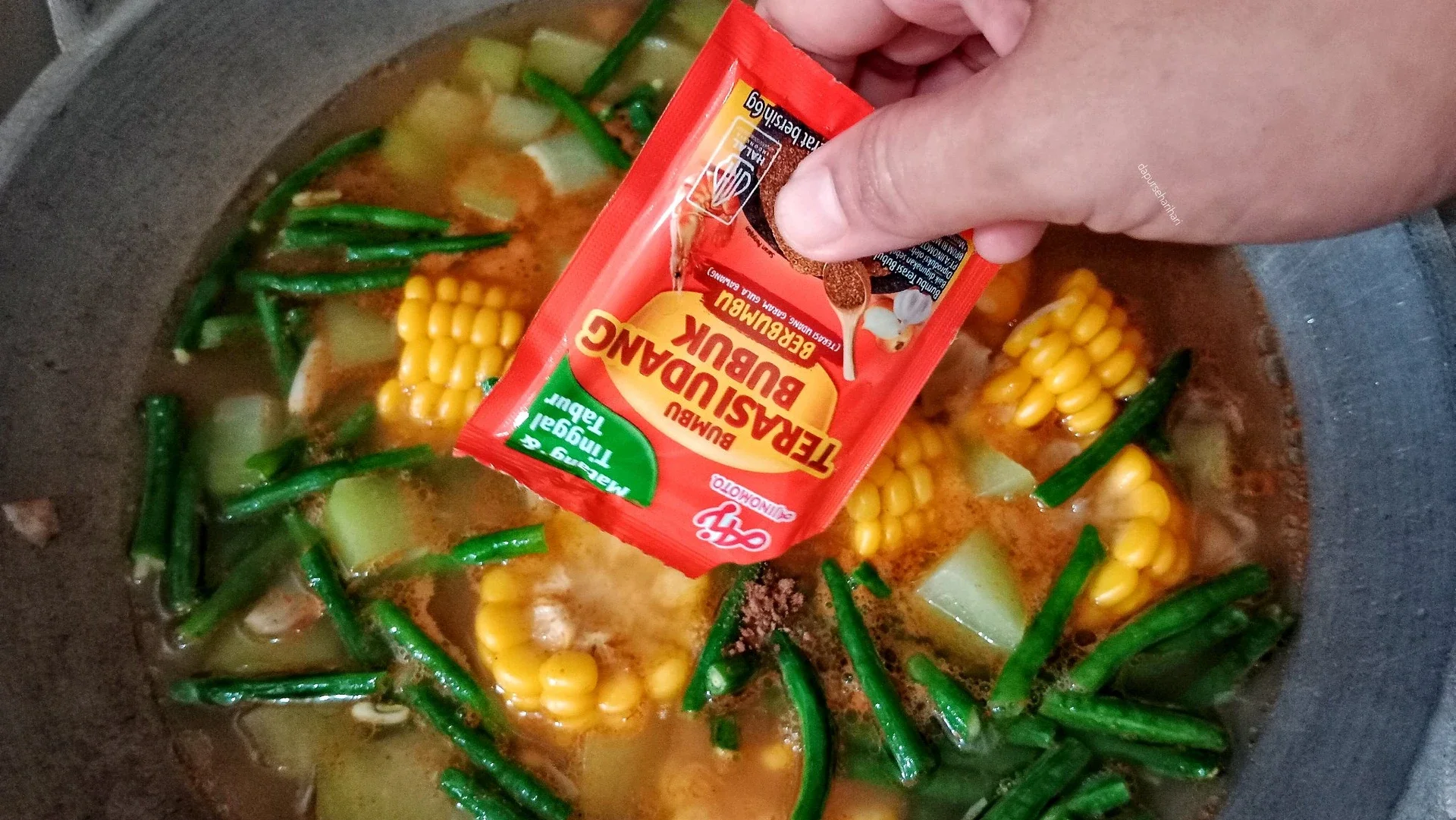 #KegiatanFavorit Memasak Sayur dengan terasi kesukaan