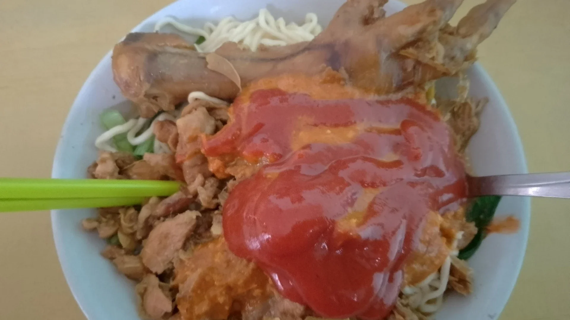 #KegiatanFavorit Sarapan Mie ayam