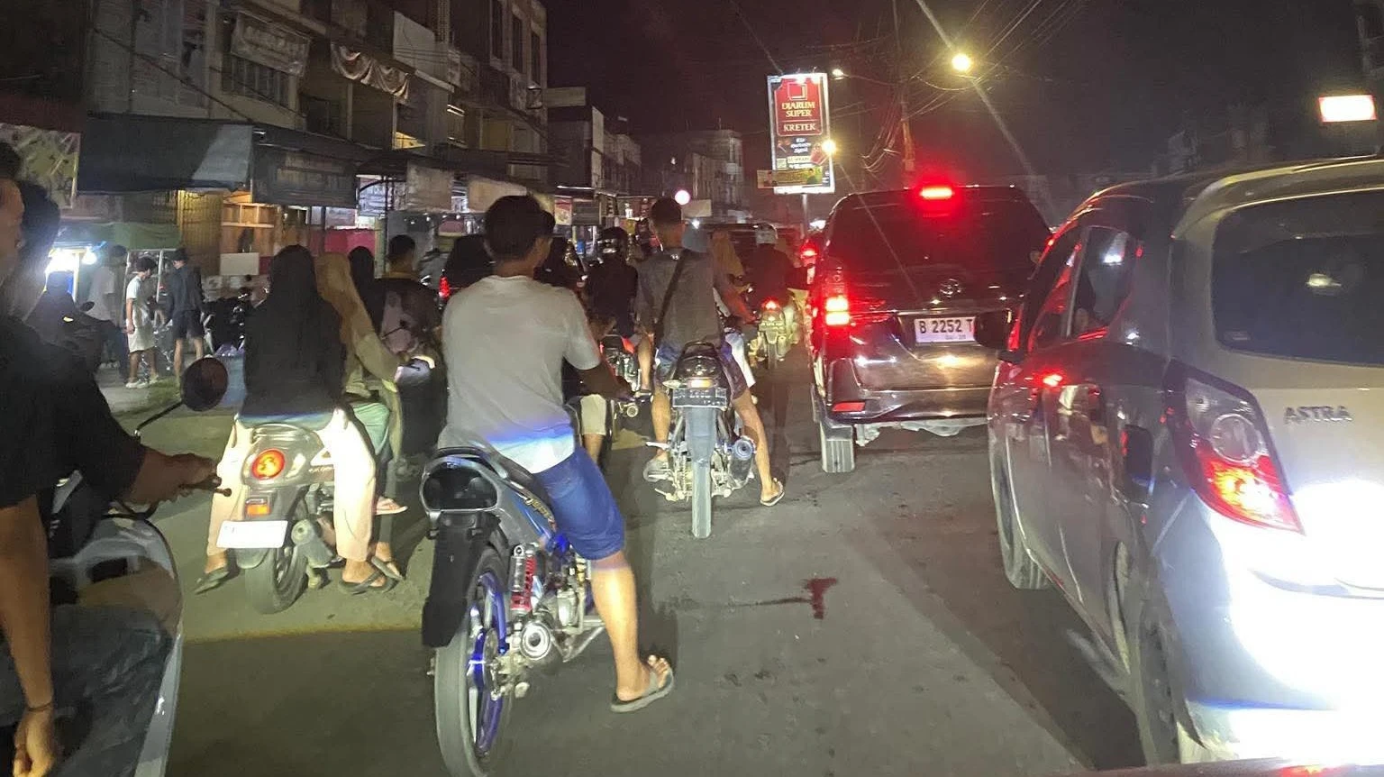 Kemacetan di perjalanan mudik #PotretHariRaya