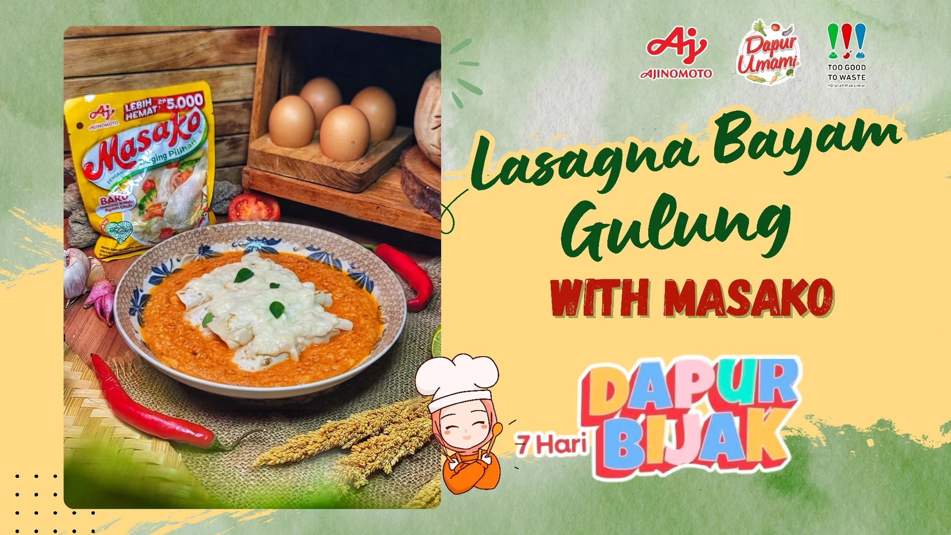 ☘️BAYAM JADI MAKANAN ITALIA☘️LASAGNA BAYAM GULUNG - DAY 4 CHALLENGE MEAL PREP #7HARIDAPURBIJAK