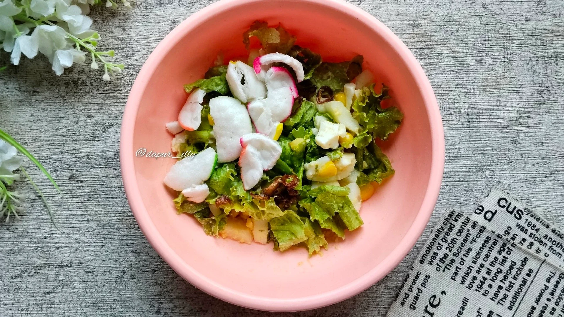 Lezatnya Salad khas Minangkabau