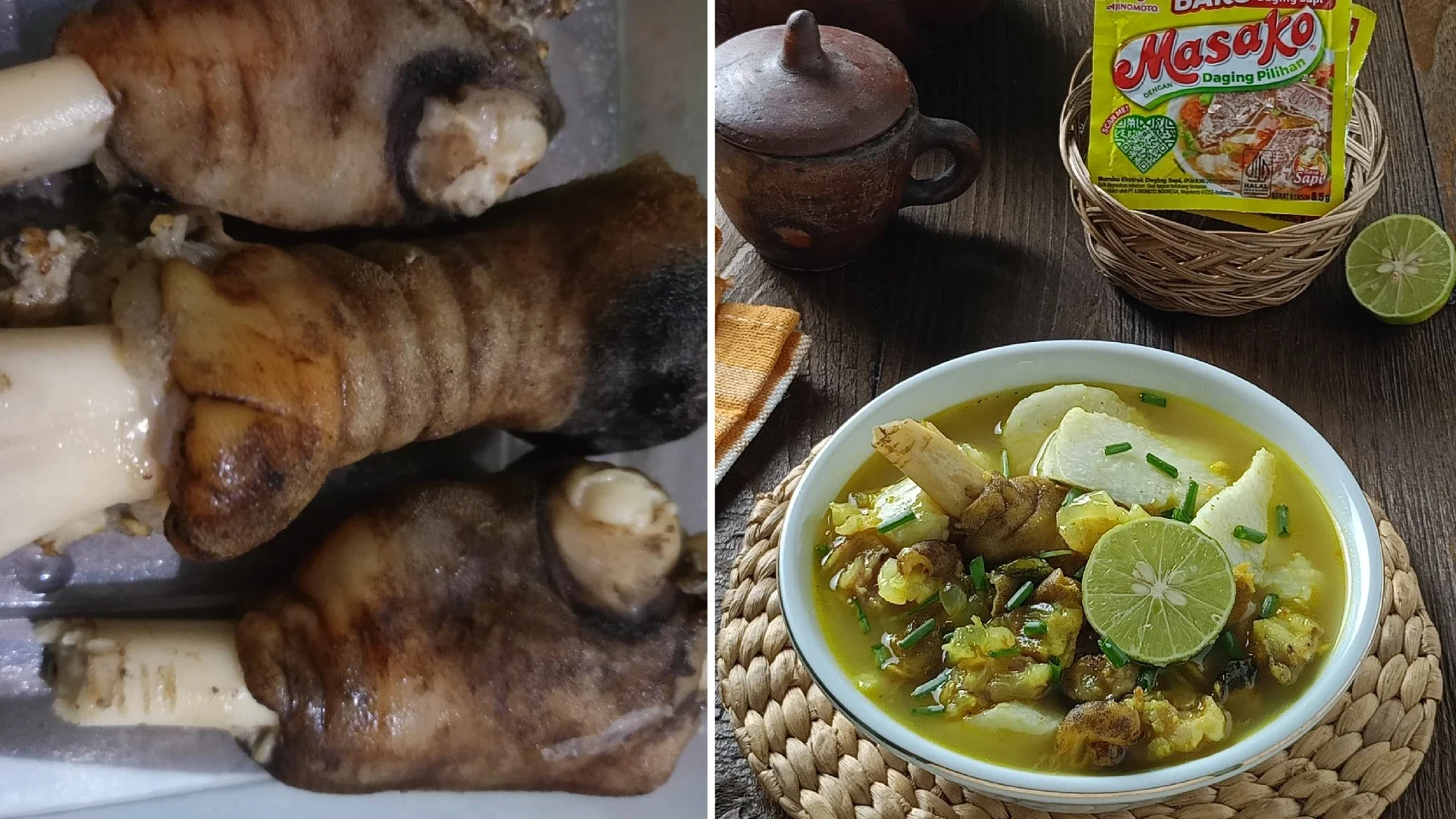 #MaknaIdulAdha : Kaki Kambing