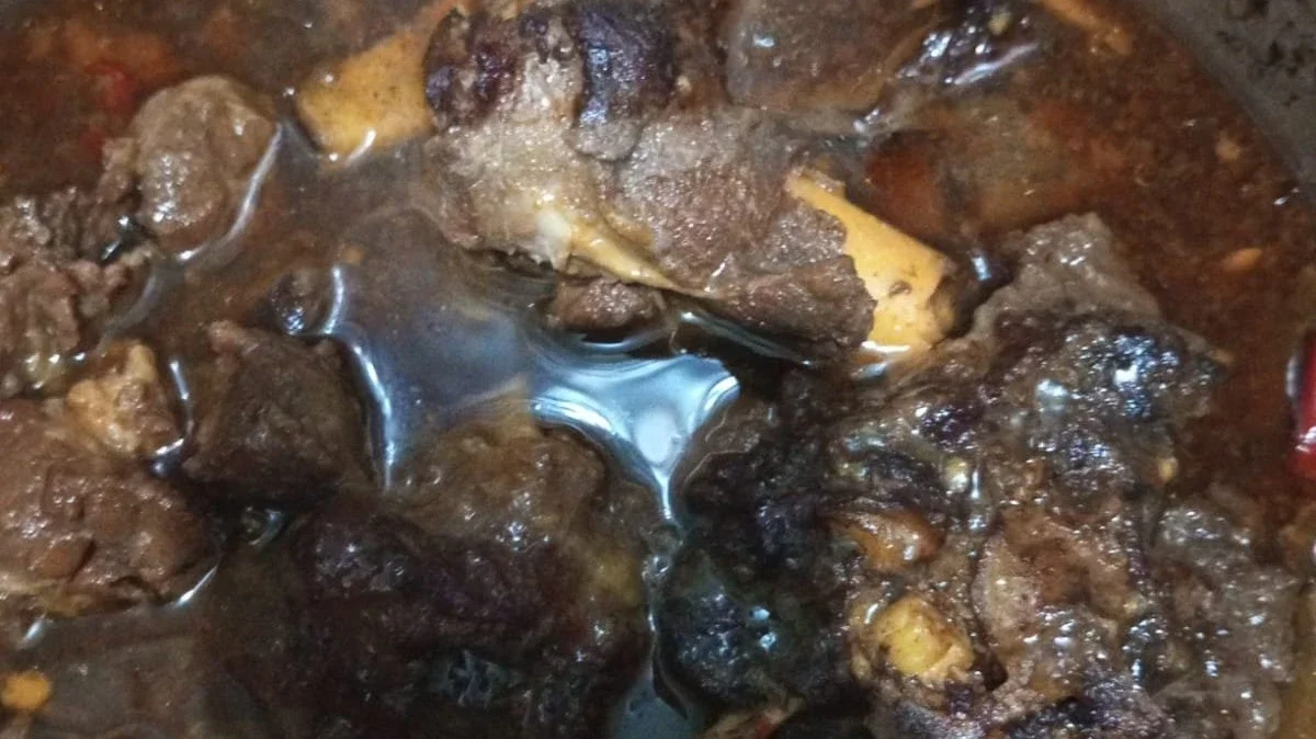 #MaknaIduladha Olahan daging qurban