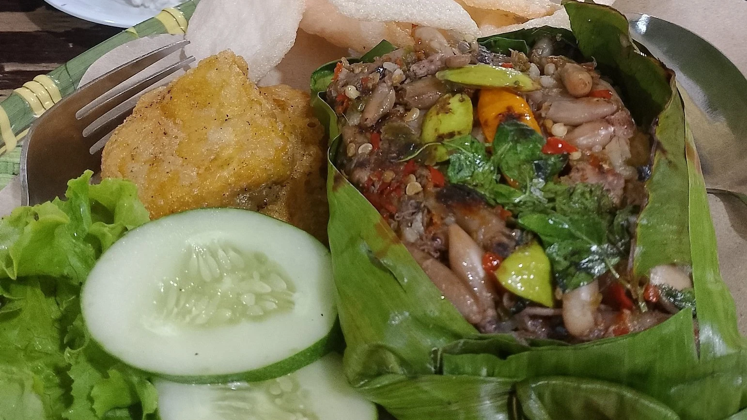 Malam Sabtu dengan nasi Cumi bakar 😘