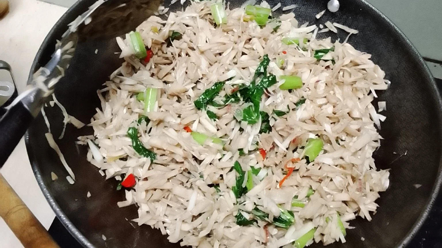 masak oseng nangka muda