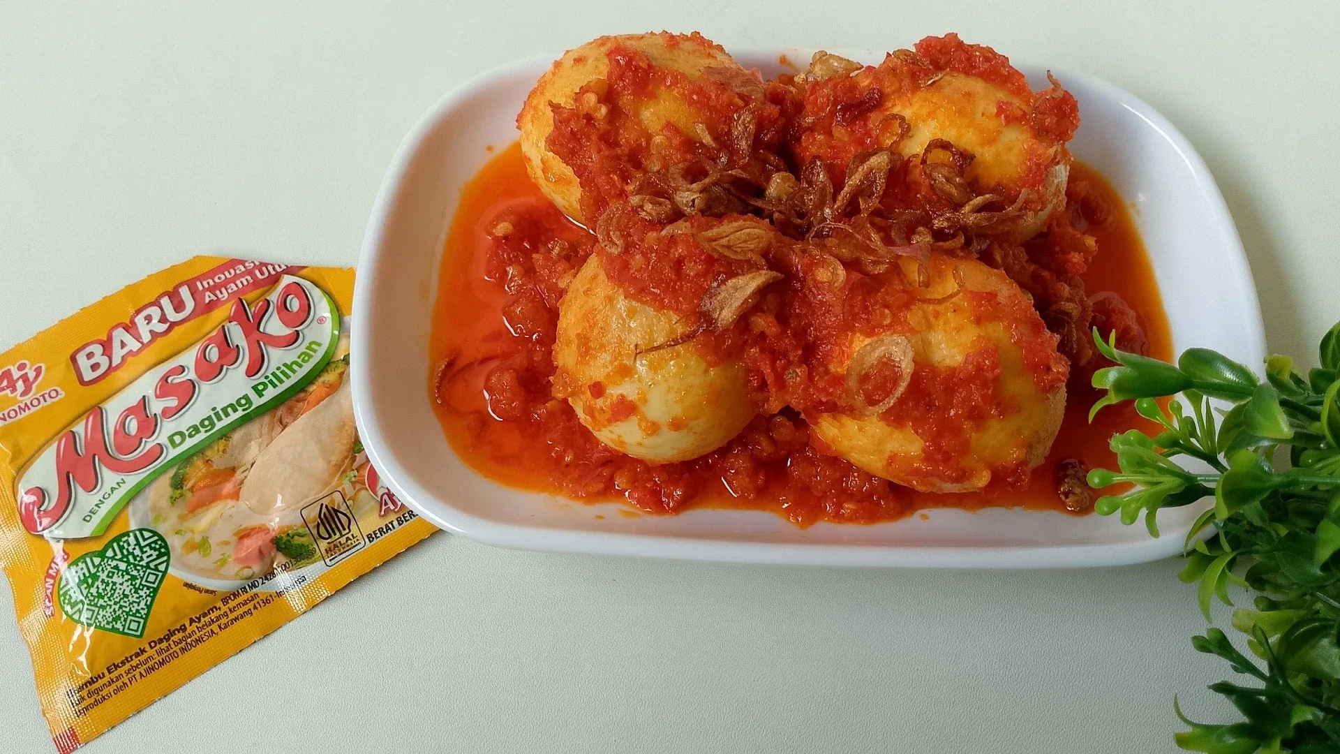 masakan hari ini " telur balado"