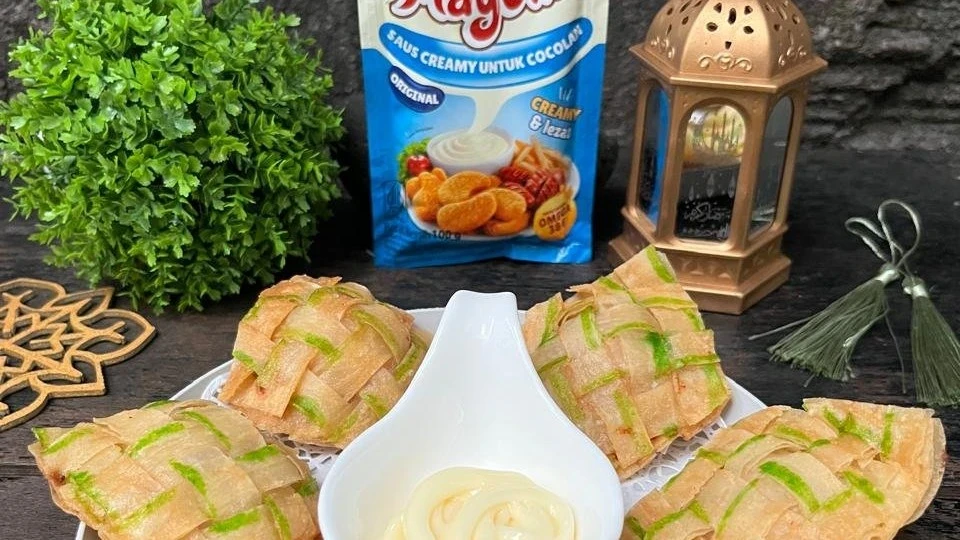 #MAYUMIxIDM2026 KETUPAT GORENG ISI AYAM