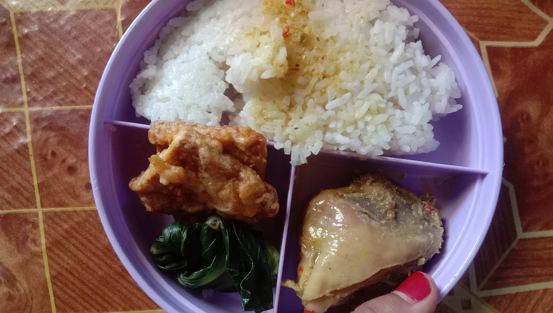 MBG anak dibawa pulang