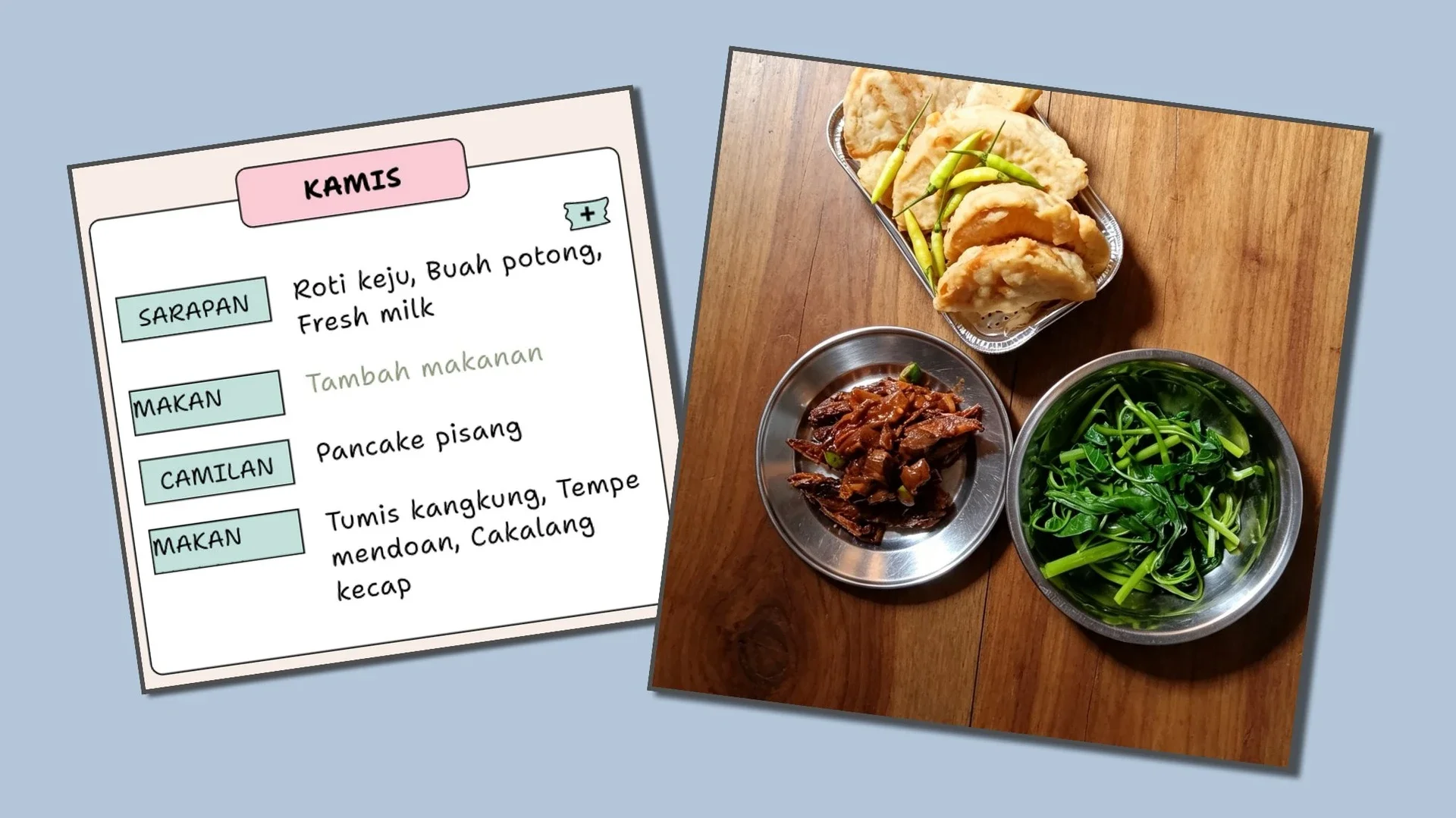 #MealPlanUmamichi Eksekusi Menu Makan Malam