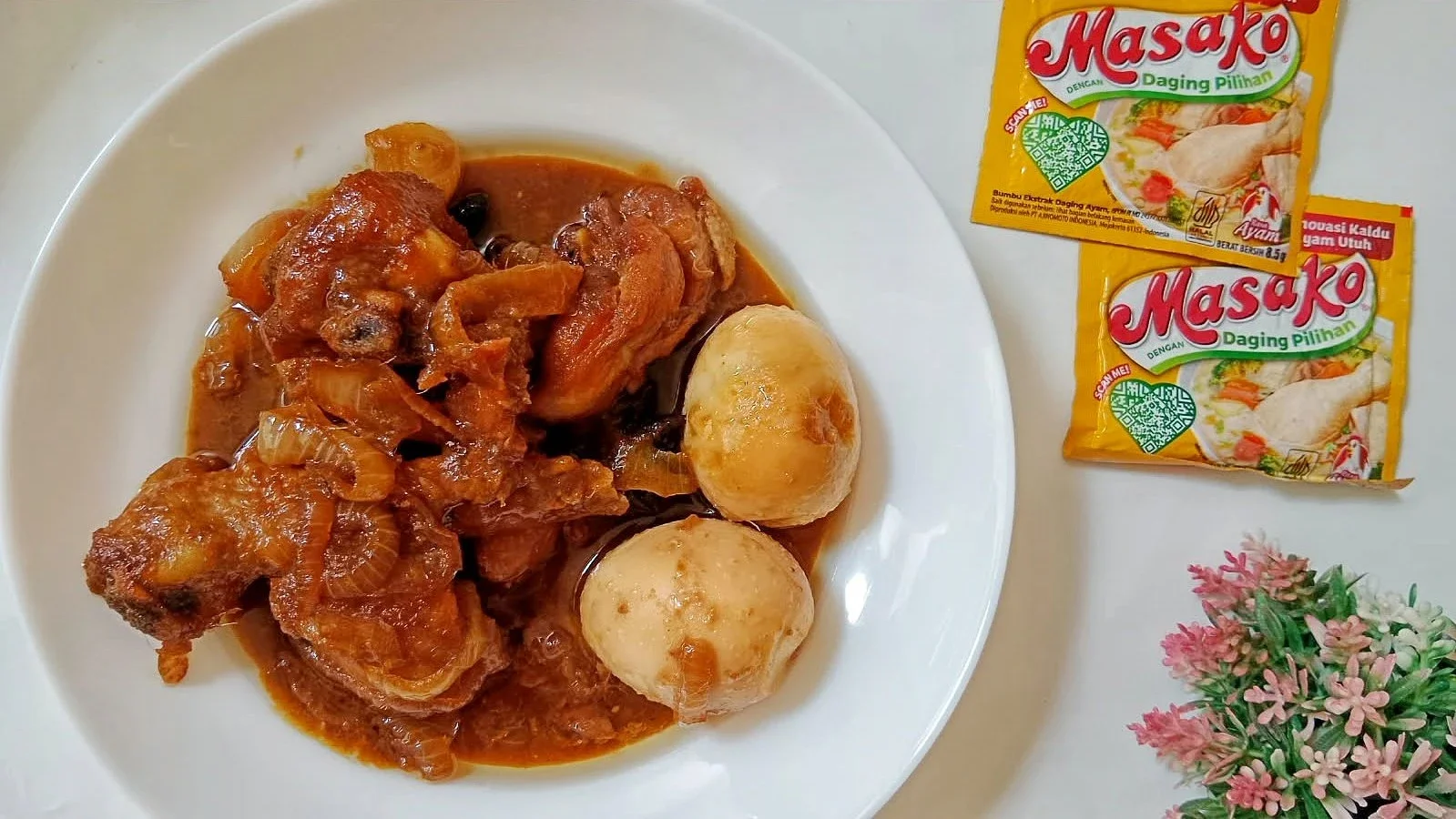 #mealplanumamichi menu ke 4 ayam kecap ala masako