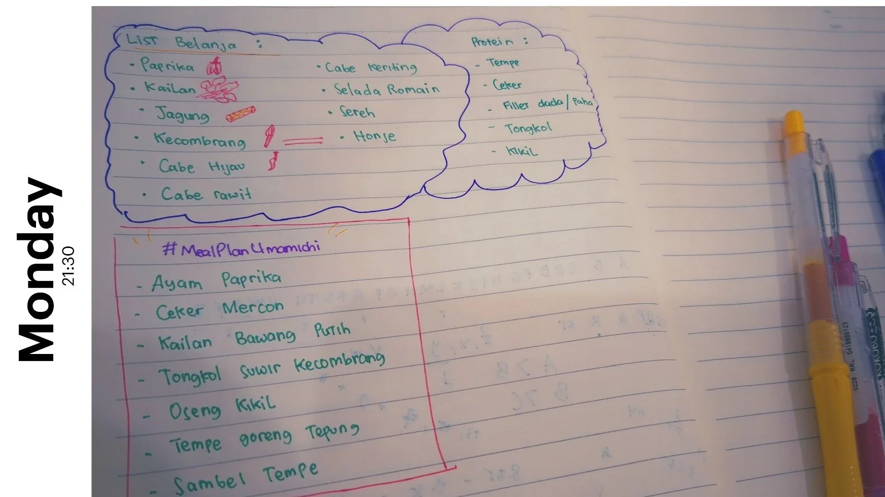 #MealPlanUmamichi Pasar Yuuu