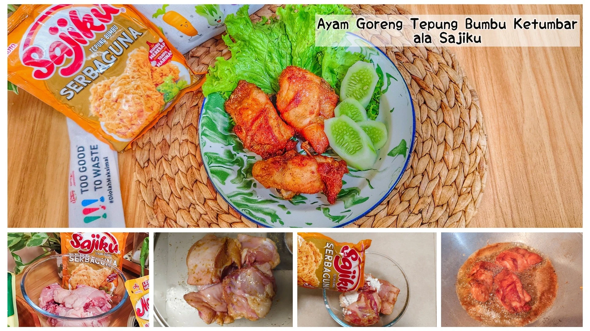 Memasak Menu dari Meal Prep Program Dapur Bijak #7HariDapurBijak