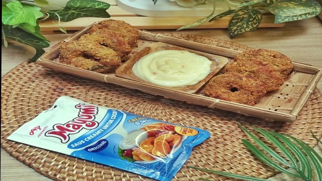membuat donat tempe