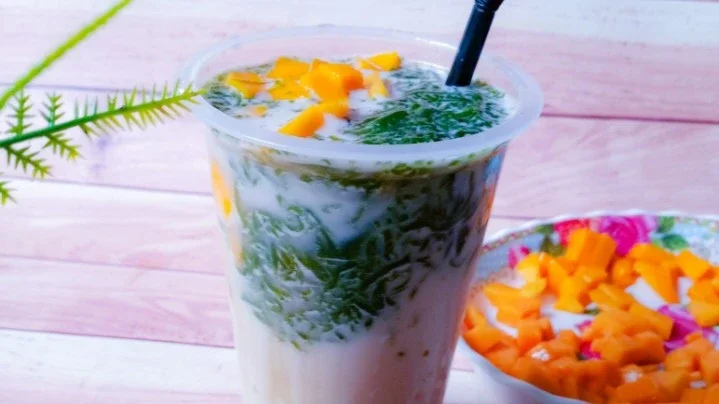 Membuat Es Cincau #KegiatanFavorit