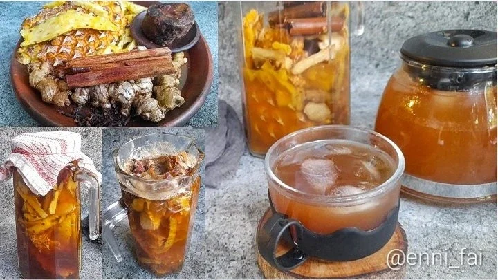 Membuat Minuman Probiotik Dari Bahan Sampah Dapur #KegiatanFavorit