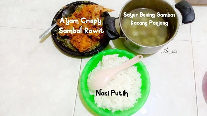 Menu Berbuka Dengan Sayur Bening #SetiapMakananPunyaCerita