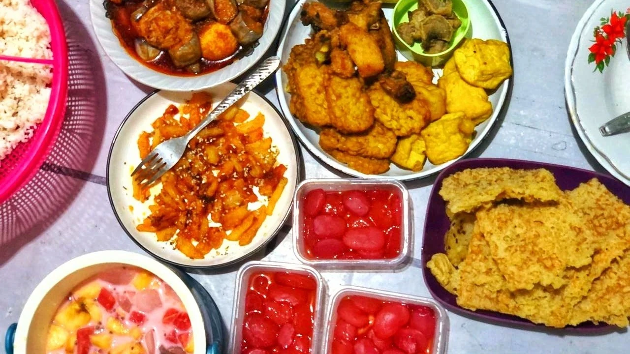 MENU BERBUKA PUASA KELUARGA KU #SetiapMakanannPunyaCeritab