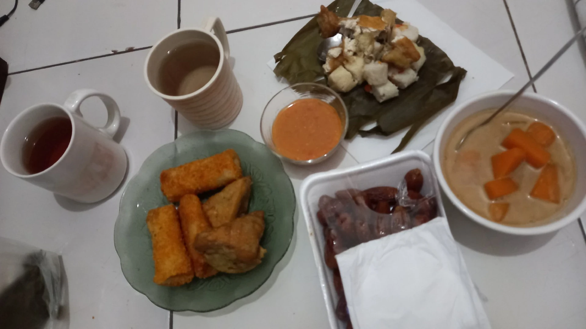 Menu buka puasa dihari pertama puasa