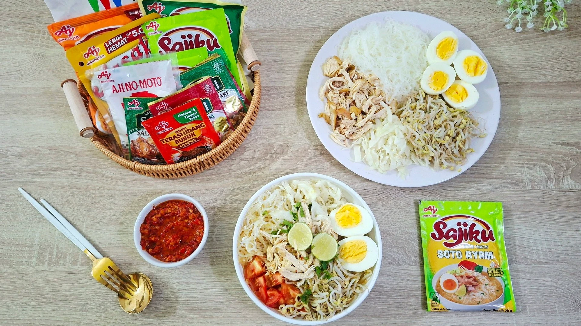 Menu Day 2 #7HariDapurBijak .. Menu Tradisonal, Soto Ayam ala Sajiku