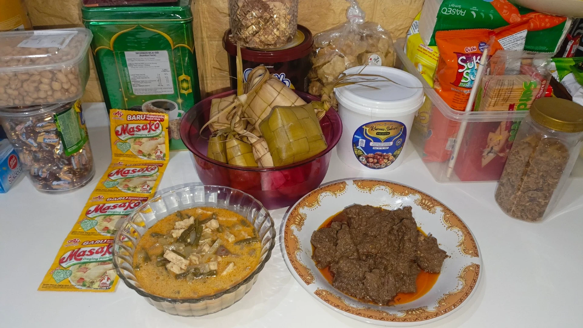 menu lebaran day 1 #ceritamomenfitri