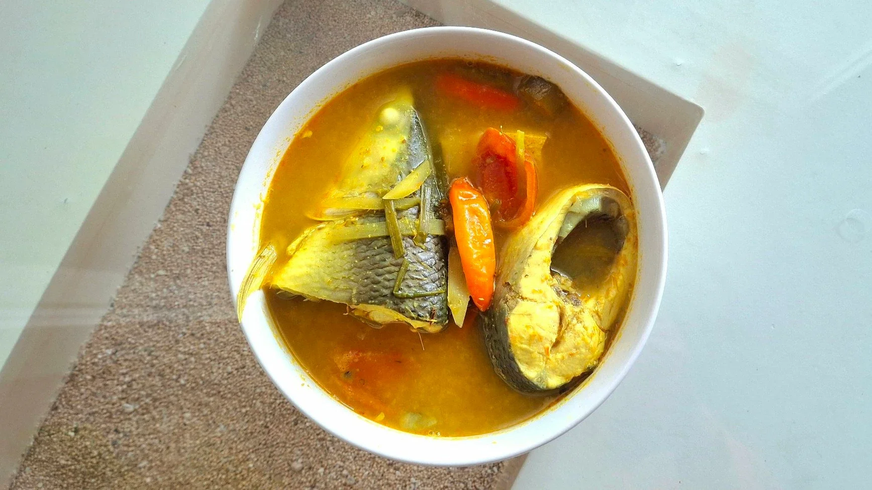 Menu Pagi Ini : Asem - Asem Bandeng Kuning 🐟💛 #MealPlanUmamichi