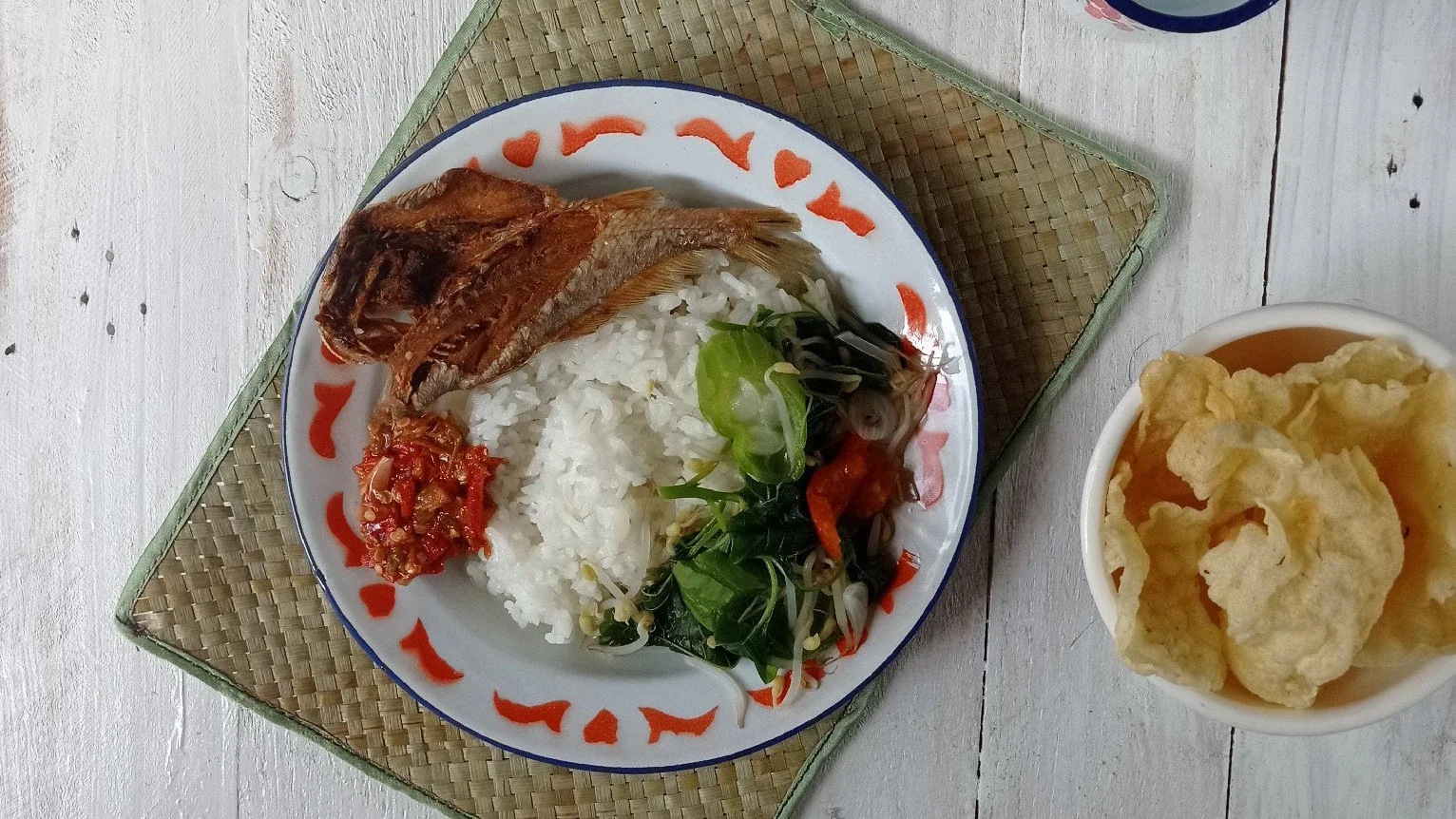 Menu sayur bening dan ikan asin yang bikin nambah #IsiPiringmuHariIni