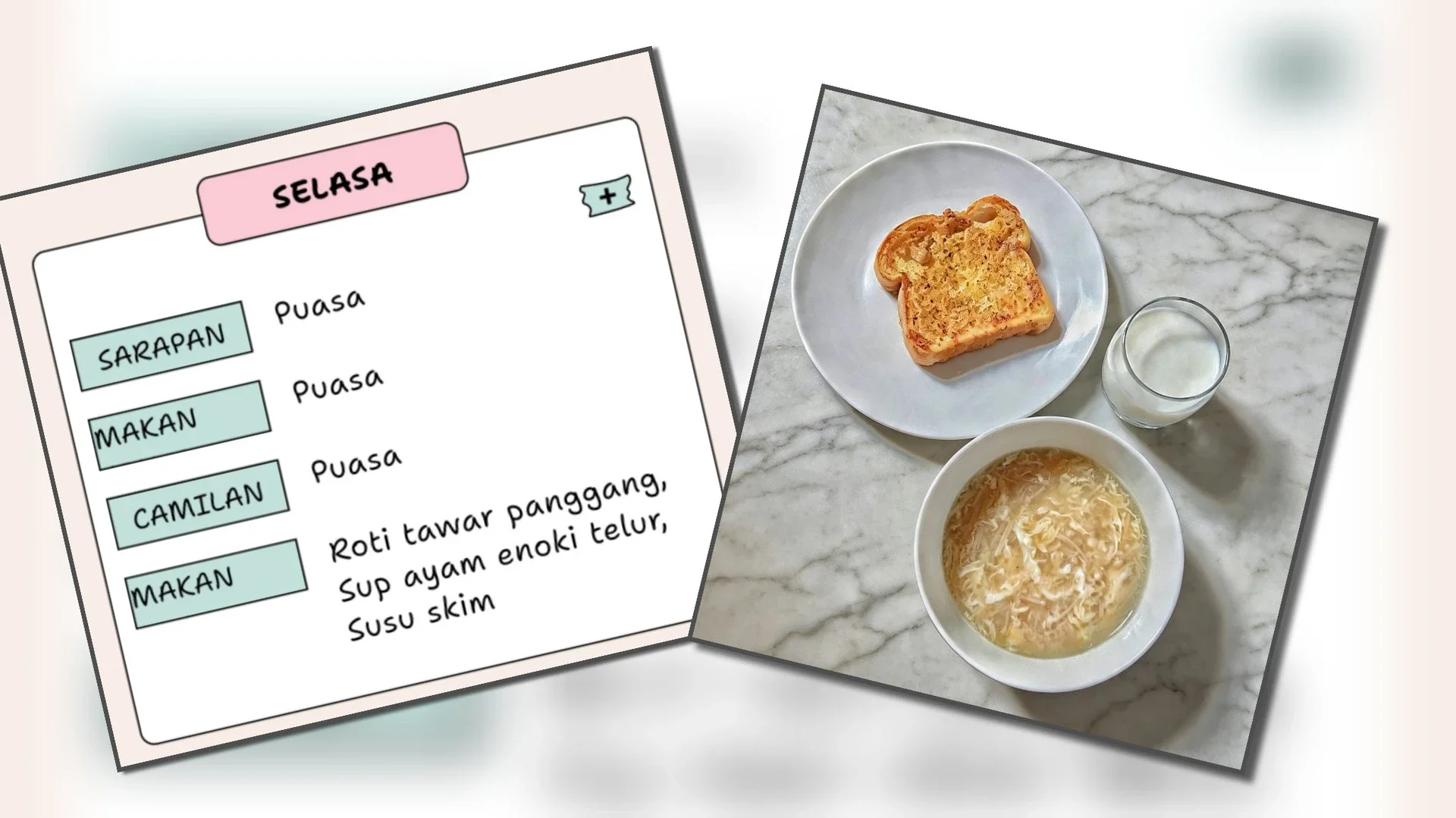 Menu Selasaku Dalam #MealPlanUmamichi For Diet