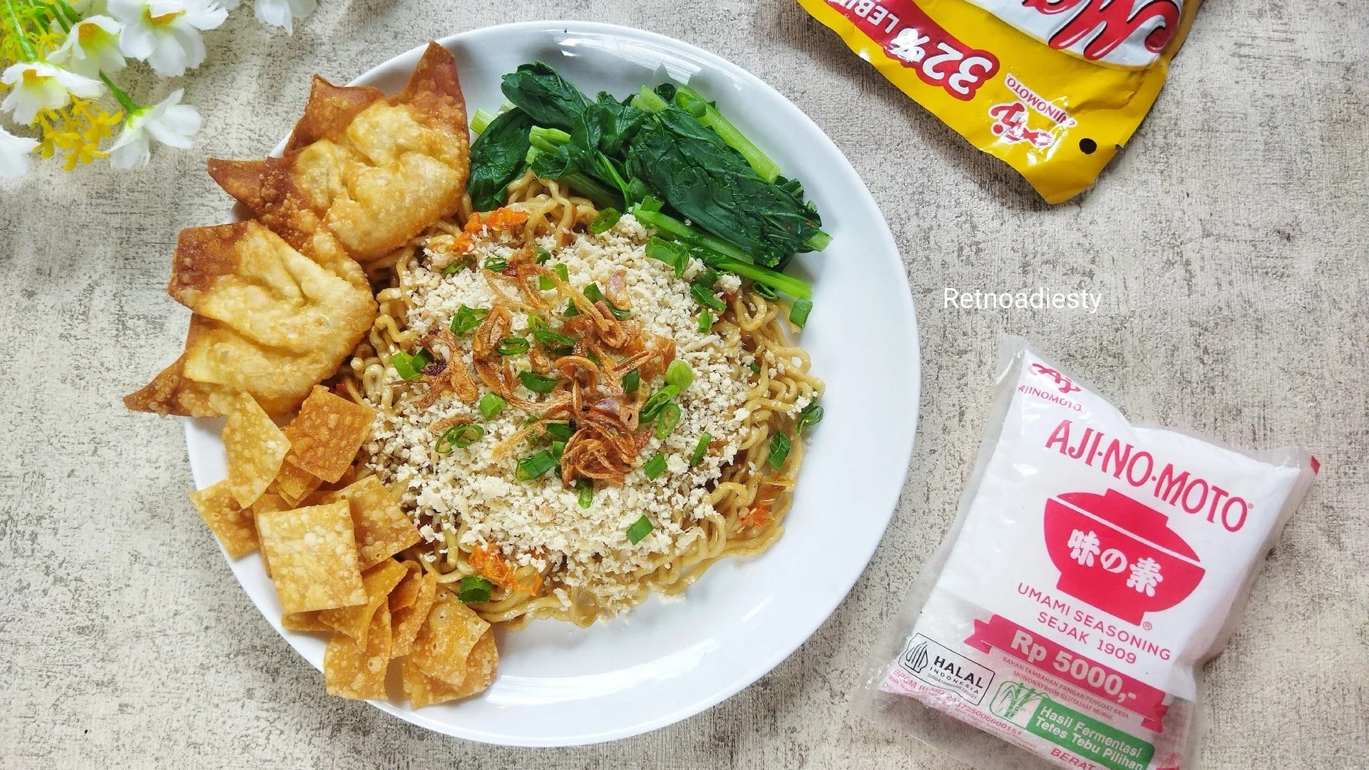 Mie ayam kekinian