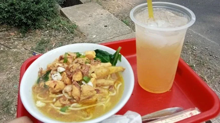 mie ayam+es jeruk