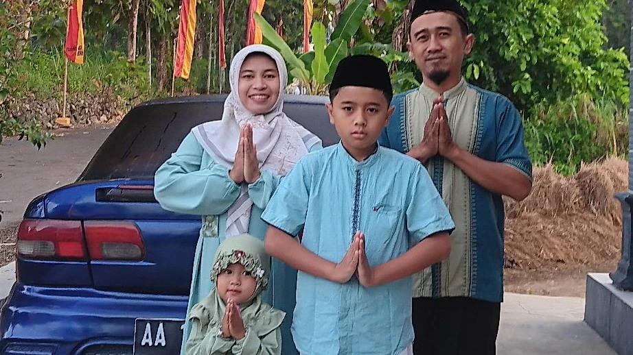 Momen Lebaran Bersama Keluarga