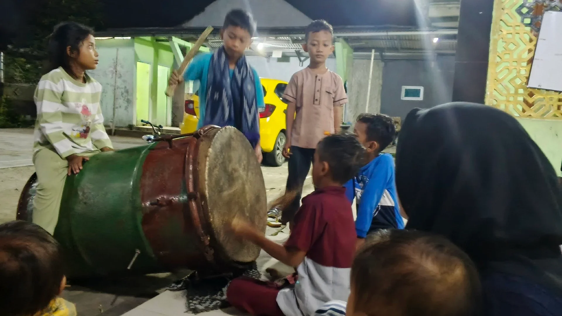 momen takbiran tadi malam # makanIdulAdha