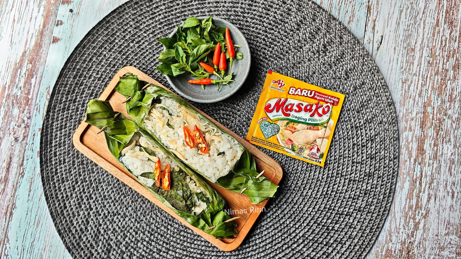Nasi Bakar Gurih Ala Masako®
