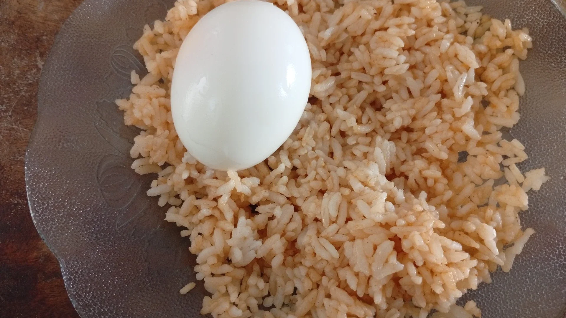 nasi goreng+telur rebus