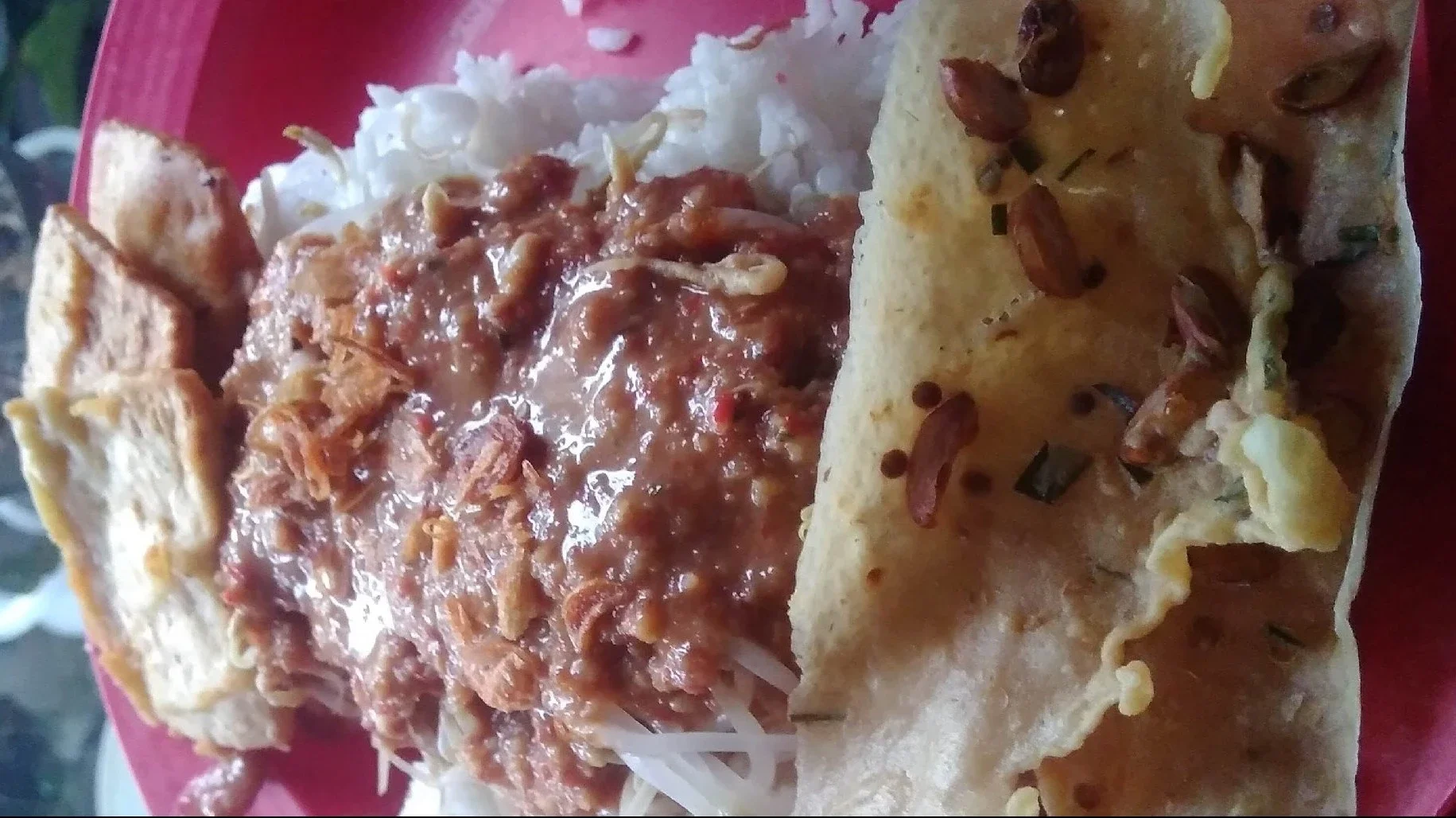 Recook Nasi Pecel Madiun ala AJINOMOTO® Terasi Udang