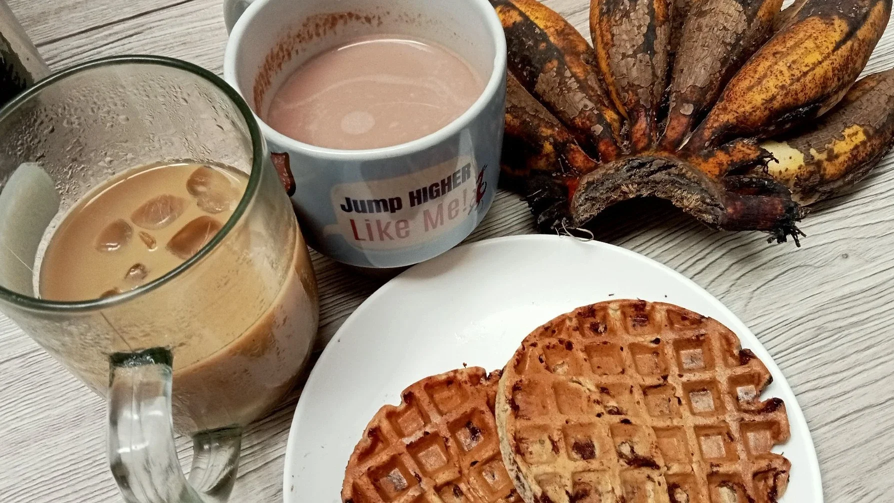 ngopi dan waffle