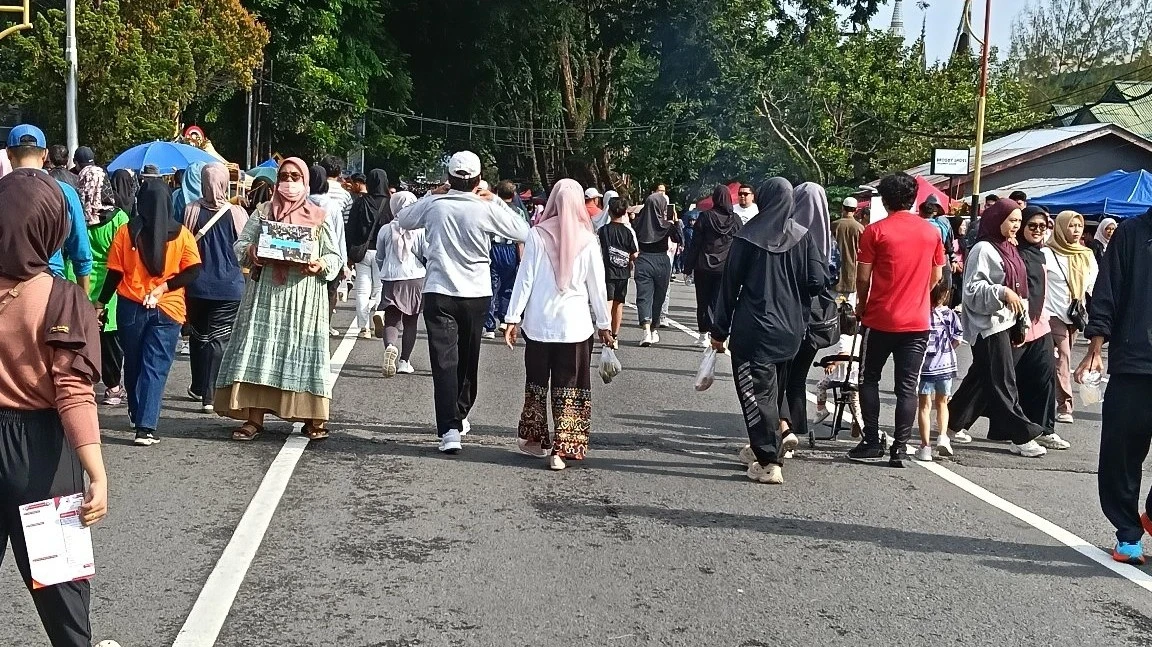 olahraga & rajin jalan setiap hari