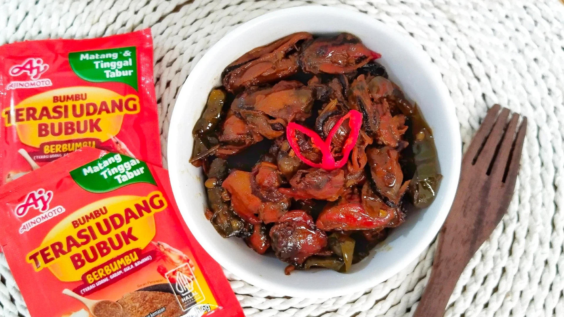 Oseng Kerang Dara Ala AJINOMOTO