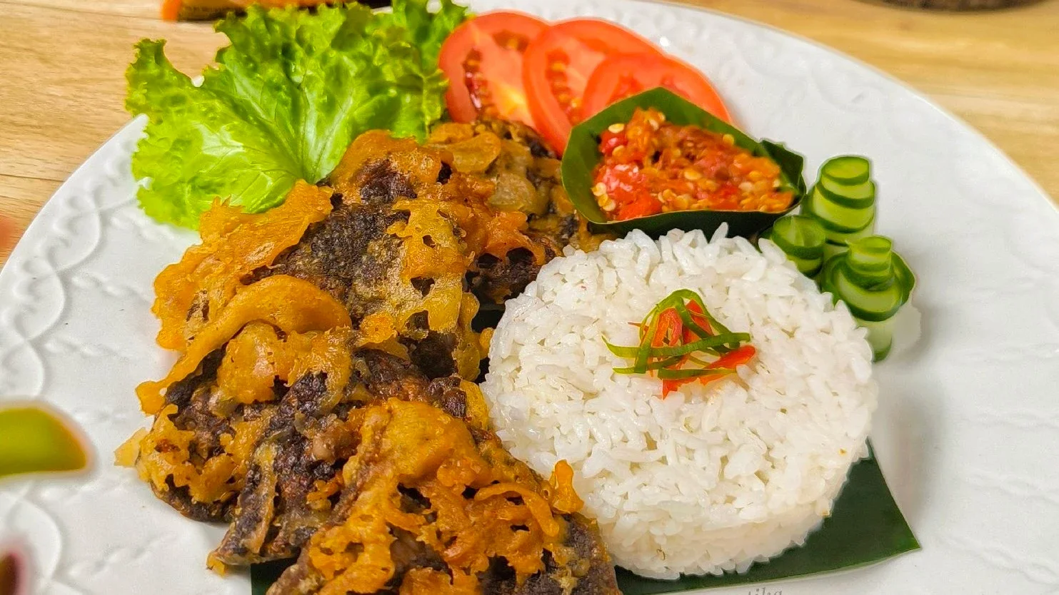 Paru Crispy Sambal Bawang yang Menggiurkan 🤤
