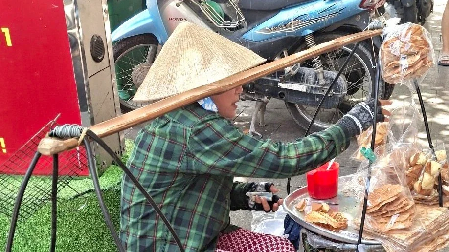 Penjaja Waffle Vietnam