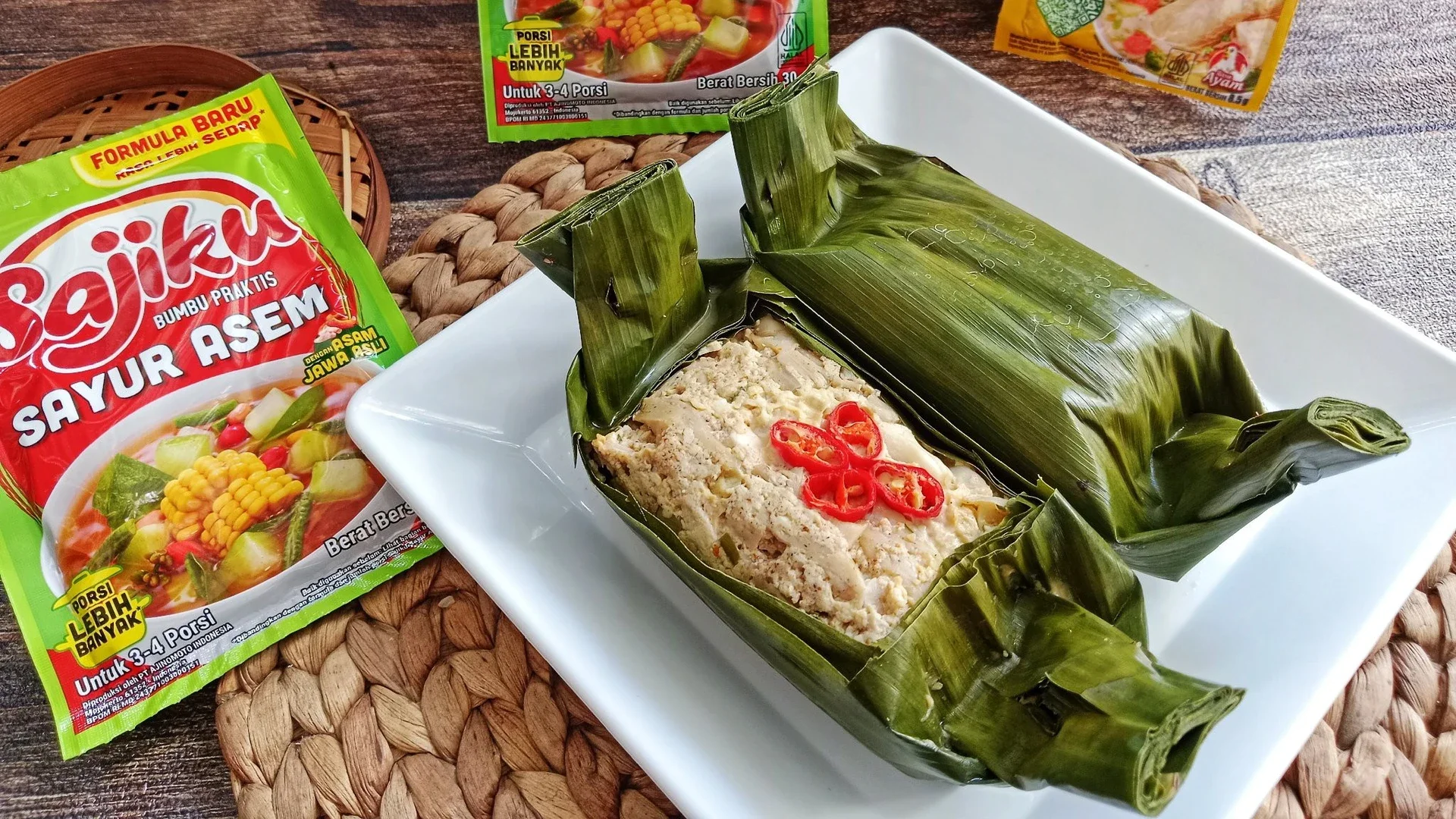 Pepes. Jamur #KreasiSerbaJamur