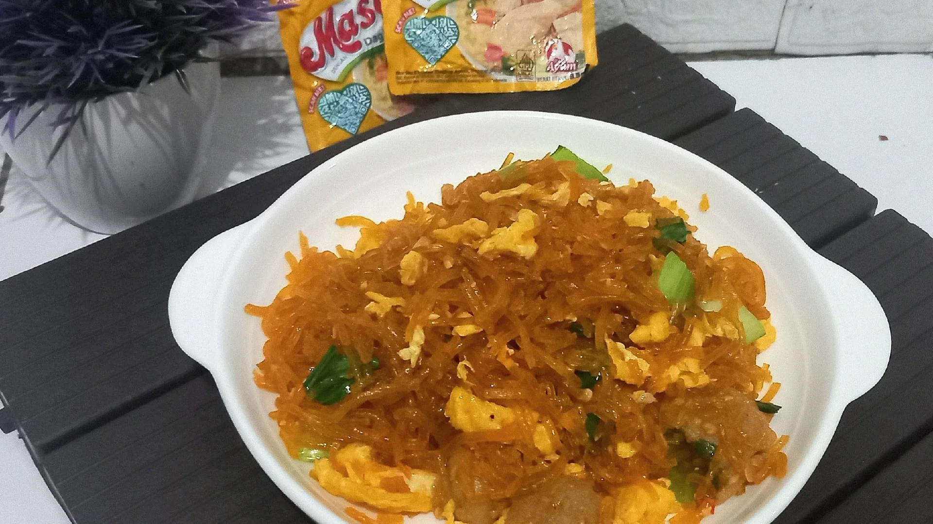 Pertama kali masak mie aci cianjur