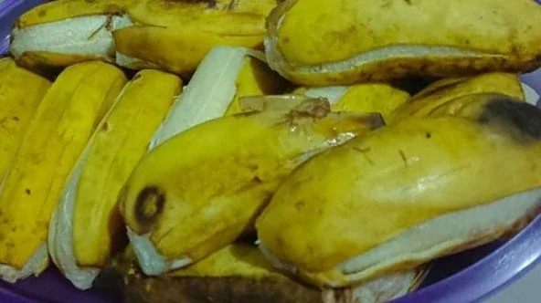 Pisang kukus, cemilan nonton tv #JagaJantungVersiku